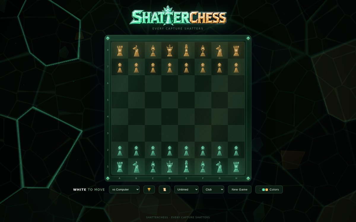 ShatterChess browser chess game
